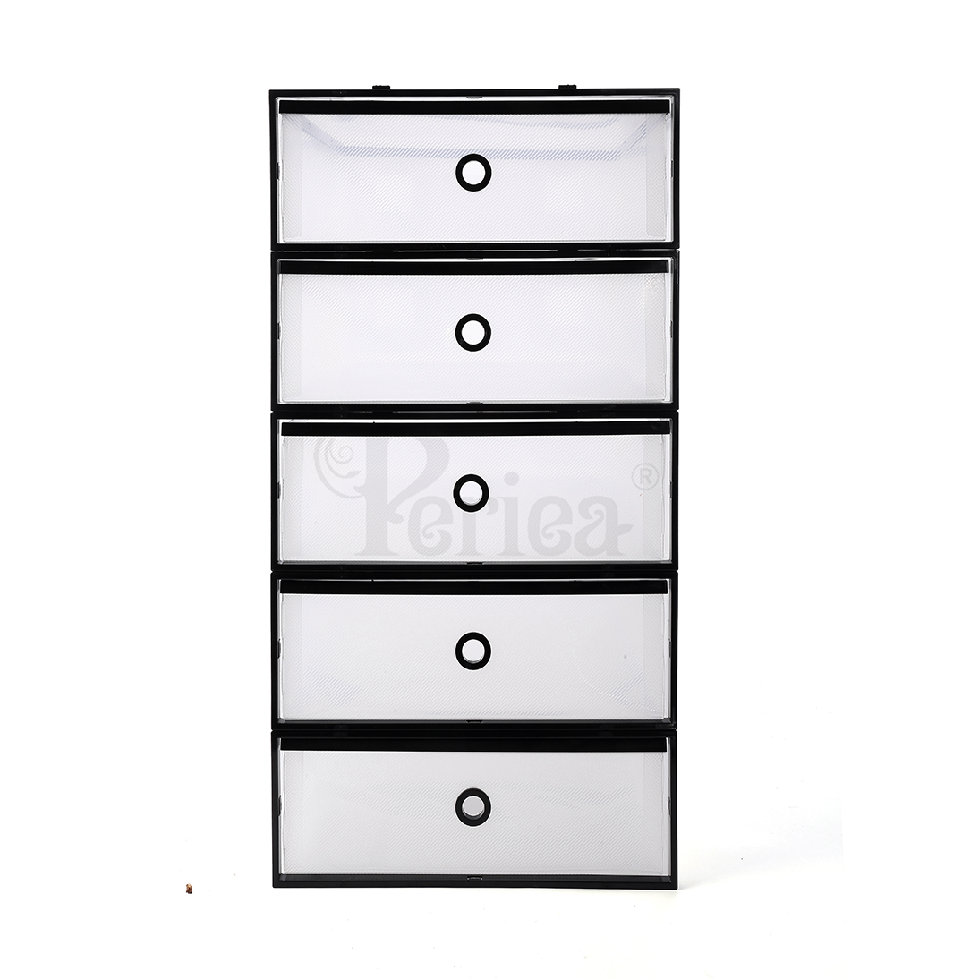 Periea Knee High Boots Plastic Drawer Draw Organiser Sturdy Shoe